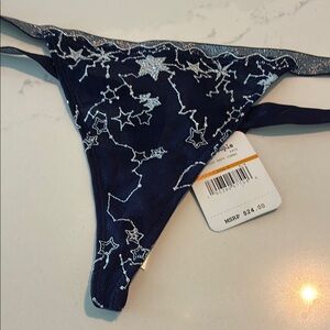 Free People Deep Navy Starry Lingerie